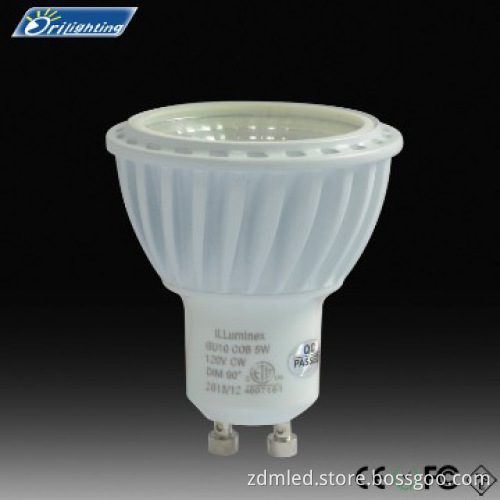 ORILIGHTING led gu10 cob spotlight 5w from Shenzhen ZDM